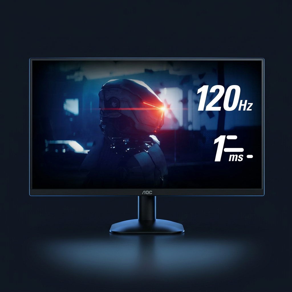 Monitor AOC 21.5" 120Hz 1ms Gaming HDMI 22B35HM23 Preto